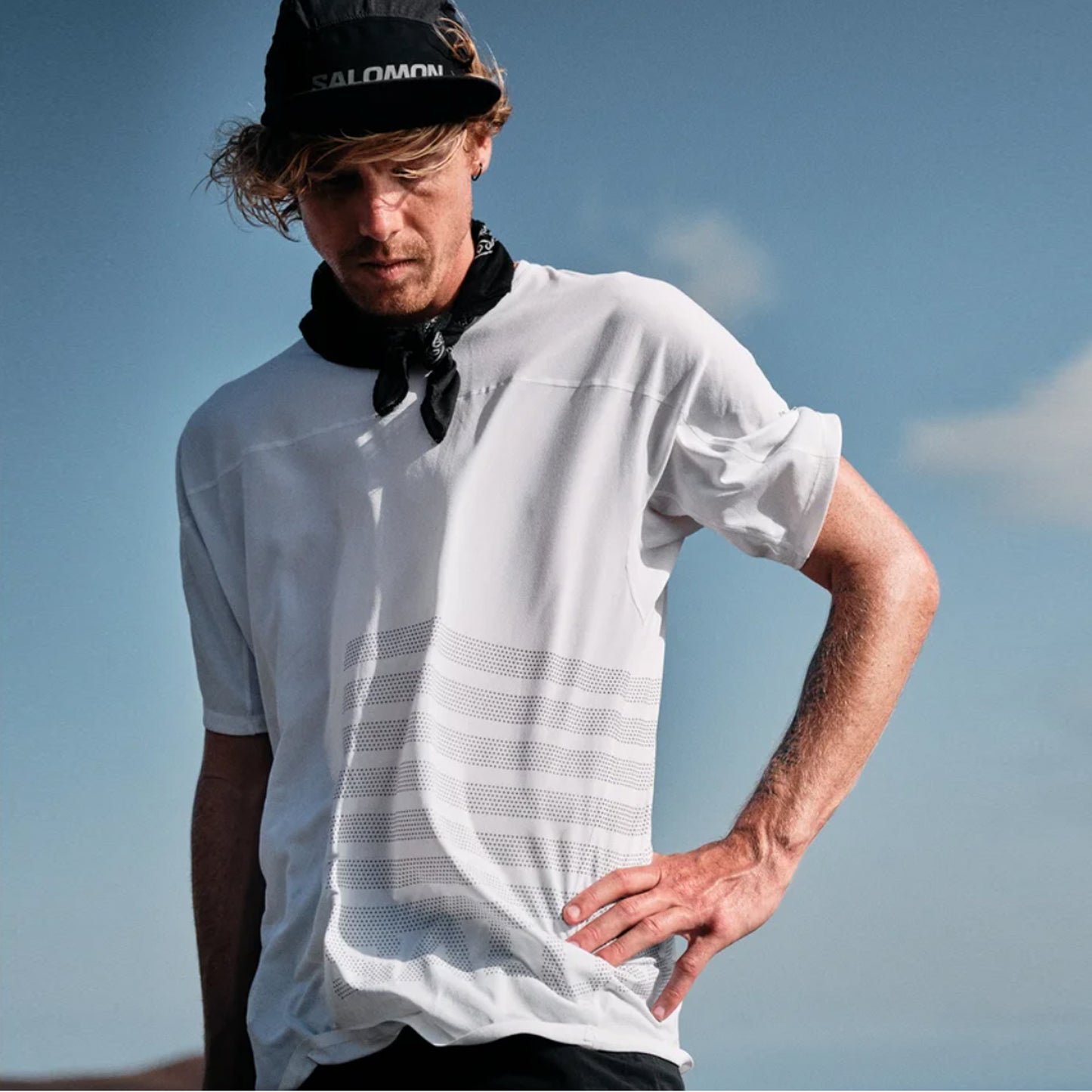 Salomon Sense Aero SS Running Tee GFX - Men's