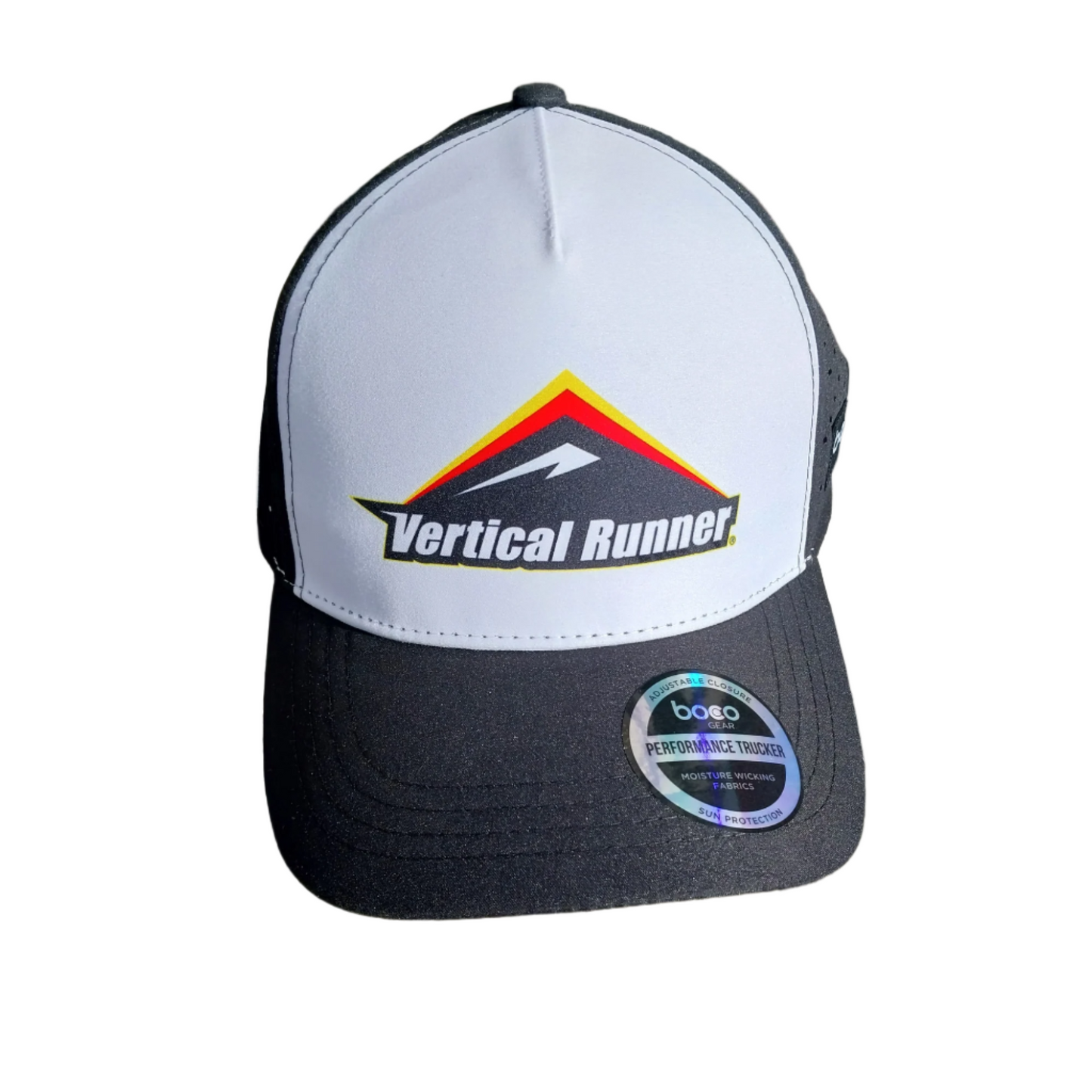 Boco Vertical Runner Trucker Hat