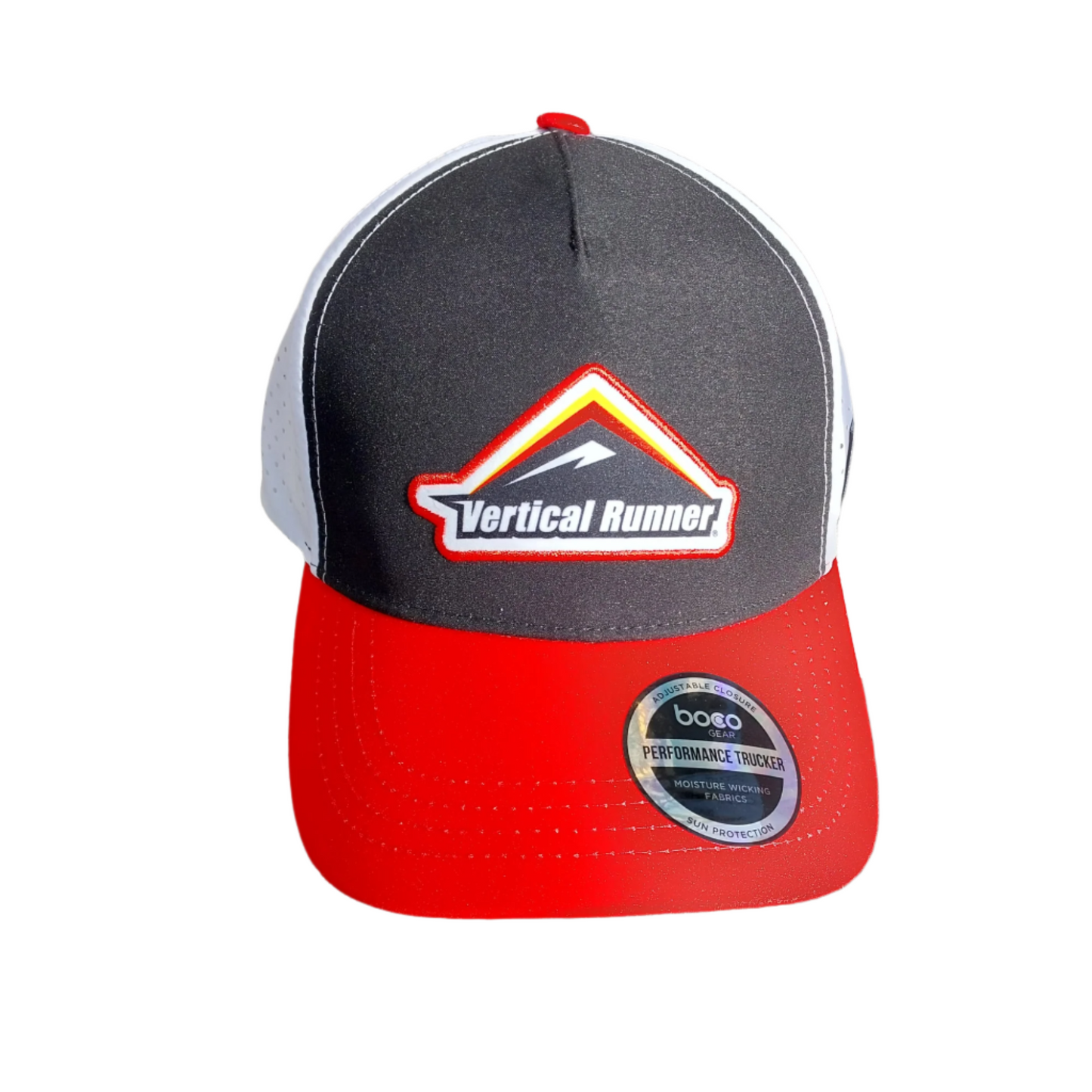 Boco Vertical Runner Trucker Hat