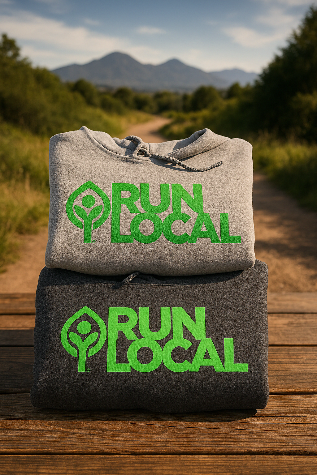 Run Local Hoodie - Unisex