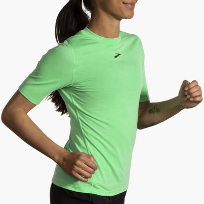 Brooks High Point Short Sleeve Vertical Runner Tee - Women's