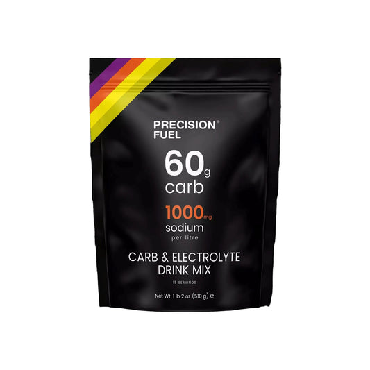 Precision Fuel 60g Carb 1000mg Sodium Electrolyte Drink Mix